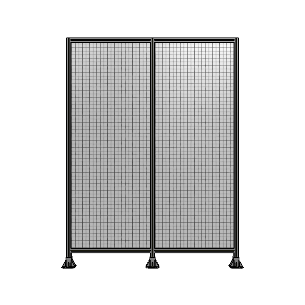 B8-2400-1800-0150-ZYMFA GUARDING PANEL 2400MM TALL X 2400MM WIDE 1'' MESH