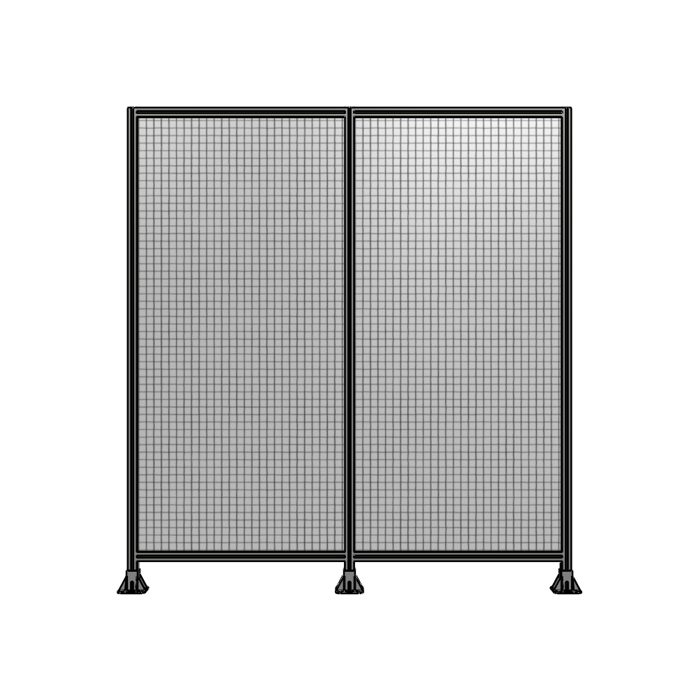 B8-2400-2200-0150-ZYMFK GUARDING PANEL 2400MM TALL X 2400MM WIDE 1'' MESH