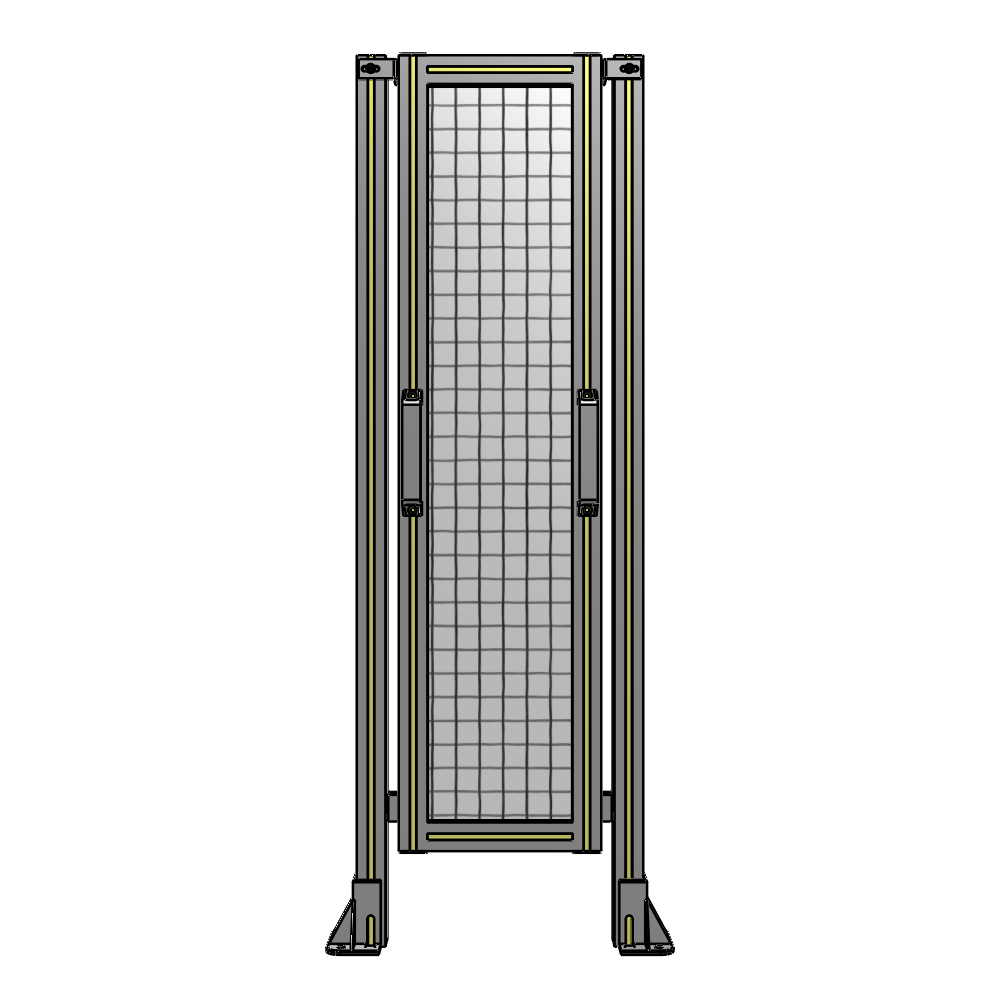 E3-1400-0450-0150-GYMTA GUARDING PANEL 1400MM TALL X 450MM WIDE 1'' MESH