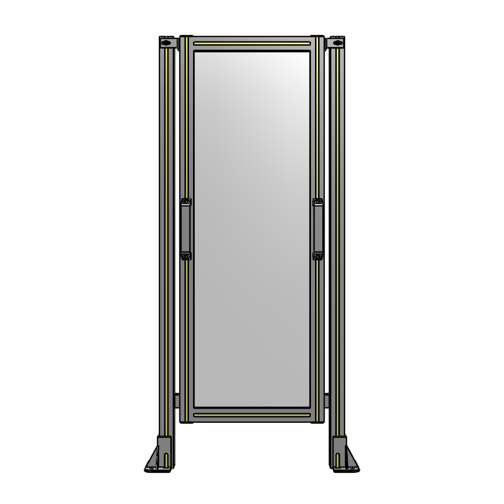 E3-1400-0600-0150-GYPTK GUARDING PANEL 1400MM TALL X 600MM WIDE 1/4'' POLYCARBONATE