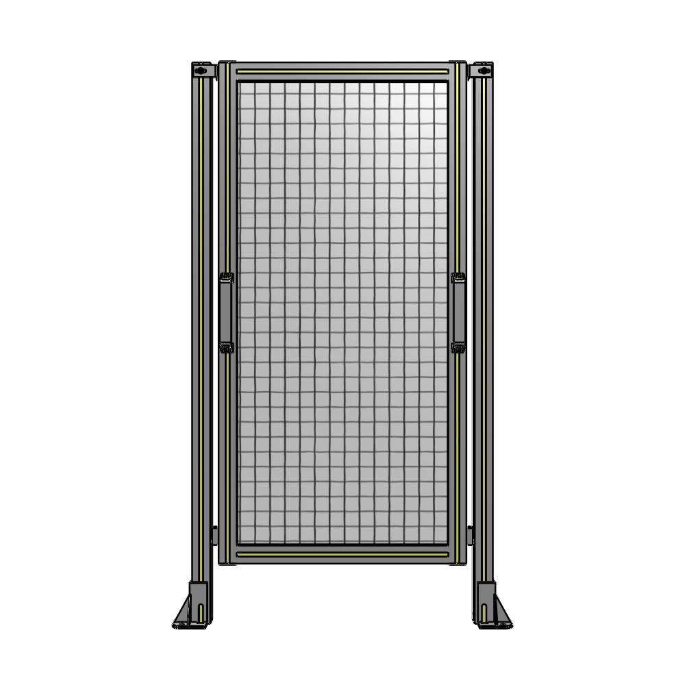 E3-1400-0750-0150-GYMTK GUARDING PANEL 1400MM TALL X 750MM WIDE 1'' MESH