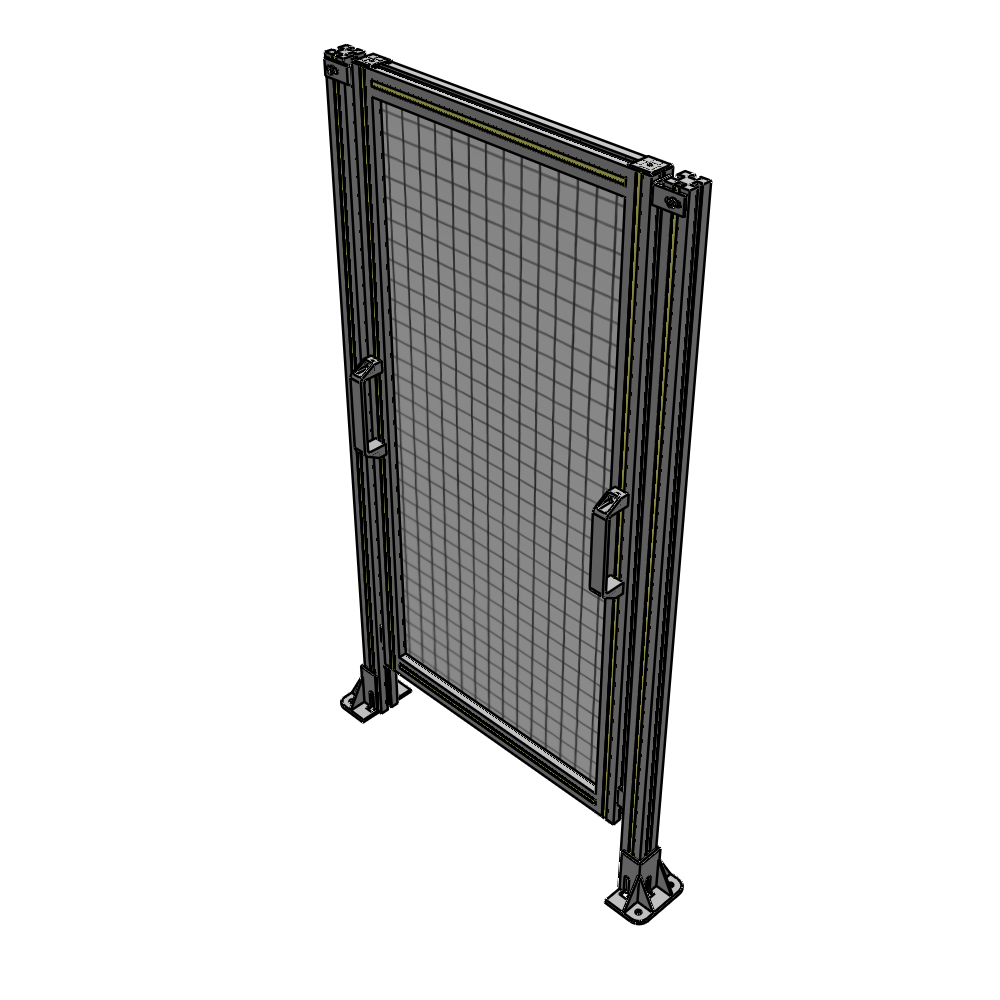 E3-1400-0750-0150-GYMTK GUARDING PANEL 1400MM TALL X 750MM WIDE 1'' MESH