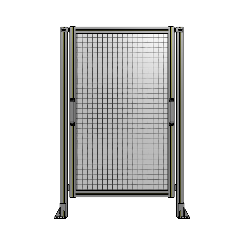 E3-1400-0900-0150-GYMTA GUARDING PANEL 1400MM TALL X 900MM WIDE 1'' MESH
