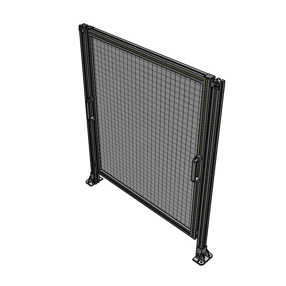 E3-1400-1200-0150-GYMTA GUARDING PANEL 1400MM TALL X 1200MM WIDE 1'' MESH