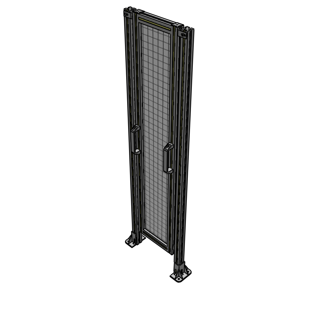 E3-1700-0450-0150-GYMTA GUARDING PANEL 1700MM TALL X 450MM WIDE 1'' MESH