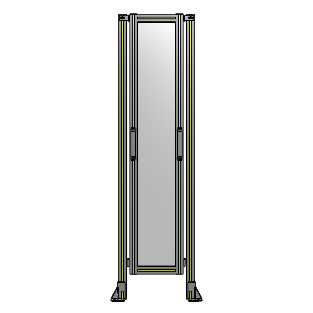 E3-1700-0450-0150-GYPTK GUARDING PANEL 1700MM TALL X 450MM WIDE 1/4'' POLYCARBONATE