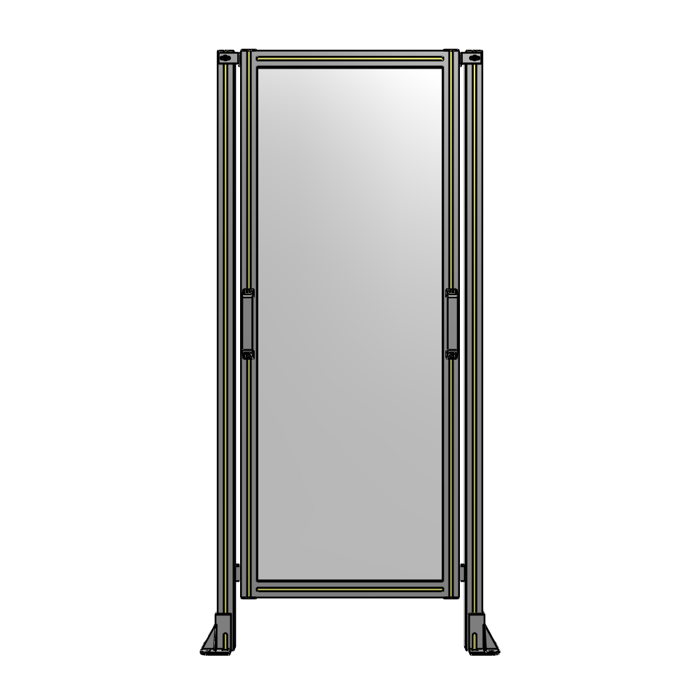 E3-1700-0750-0150-GYPTA GUARDING PANEL 1700MM TALL X 750MM WIDE 1/4'' POLYCARBONATE