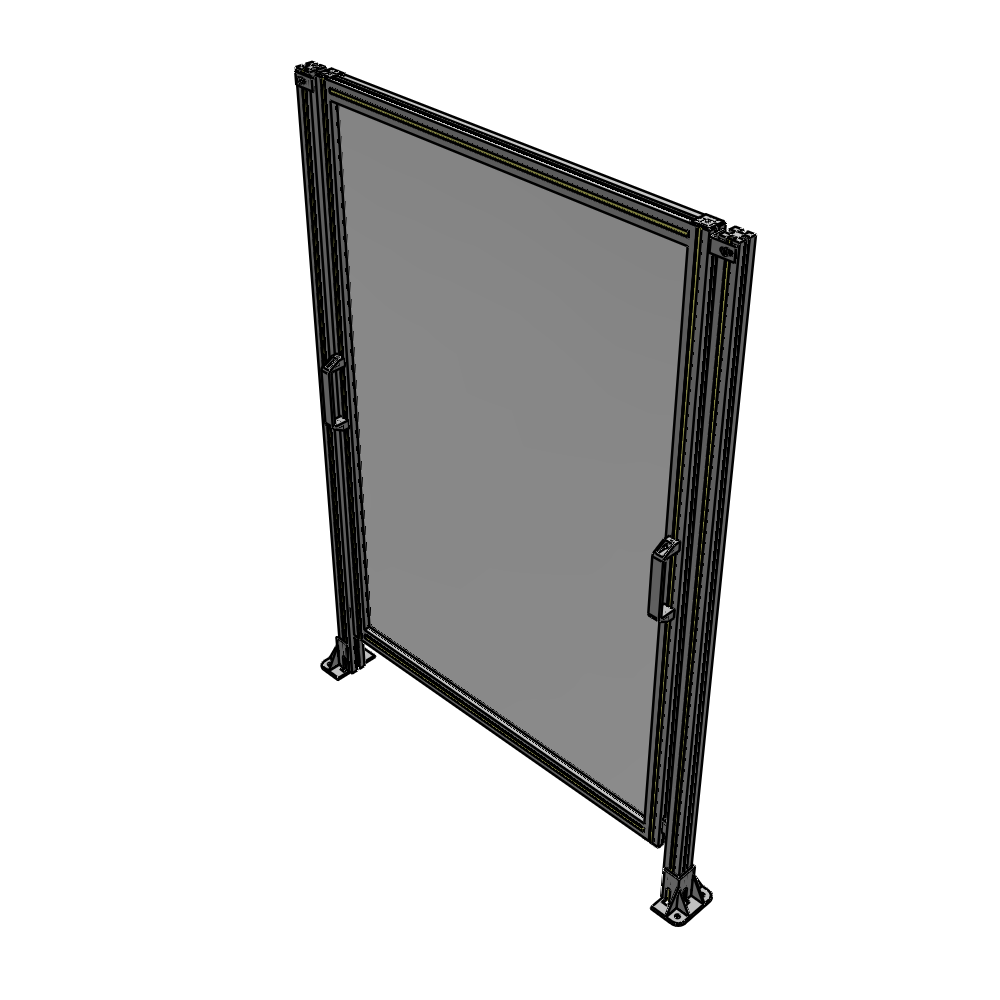 E3-1700-1200-0150-GYPTA GUARDING PANEL 1700MM TALL X 1200MM WIDE 1/4'' POLYCARBONATE