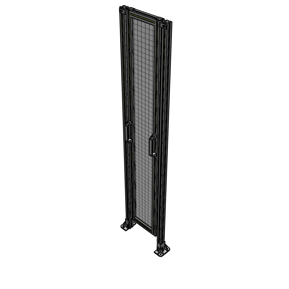E3-2135-0450-0150-GYMTK GUARDING PANEL 2135MM TALL X 450MM WIDE 1'' MESH