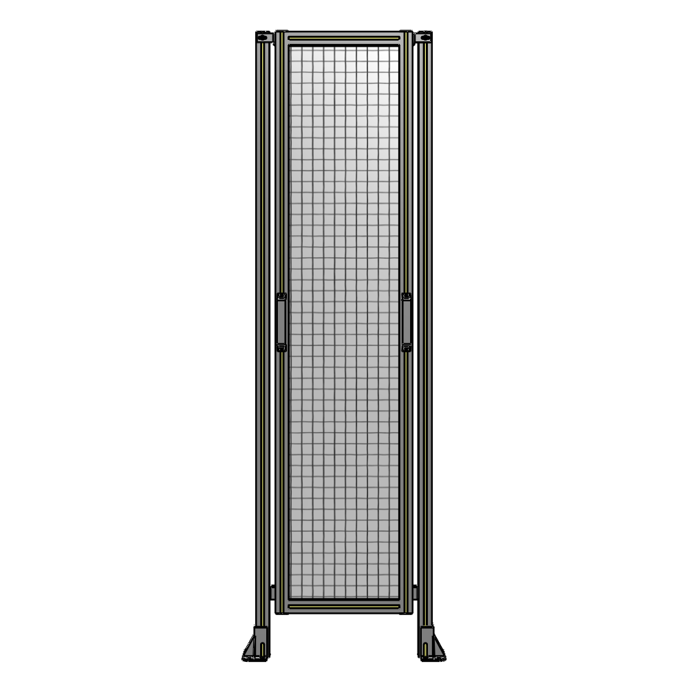 E3-2135-0600-0150-GYMTK GUARDING PANEL 2135MM TALL X 600MM WIDE 1'' MESH