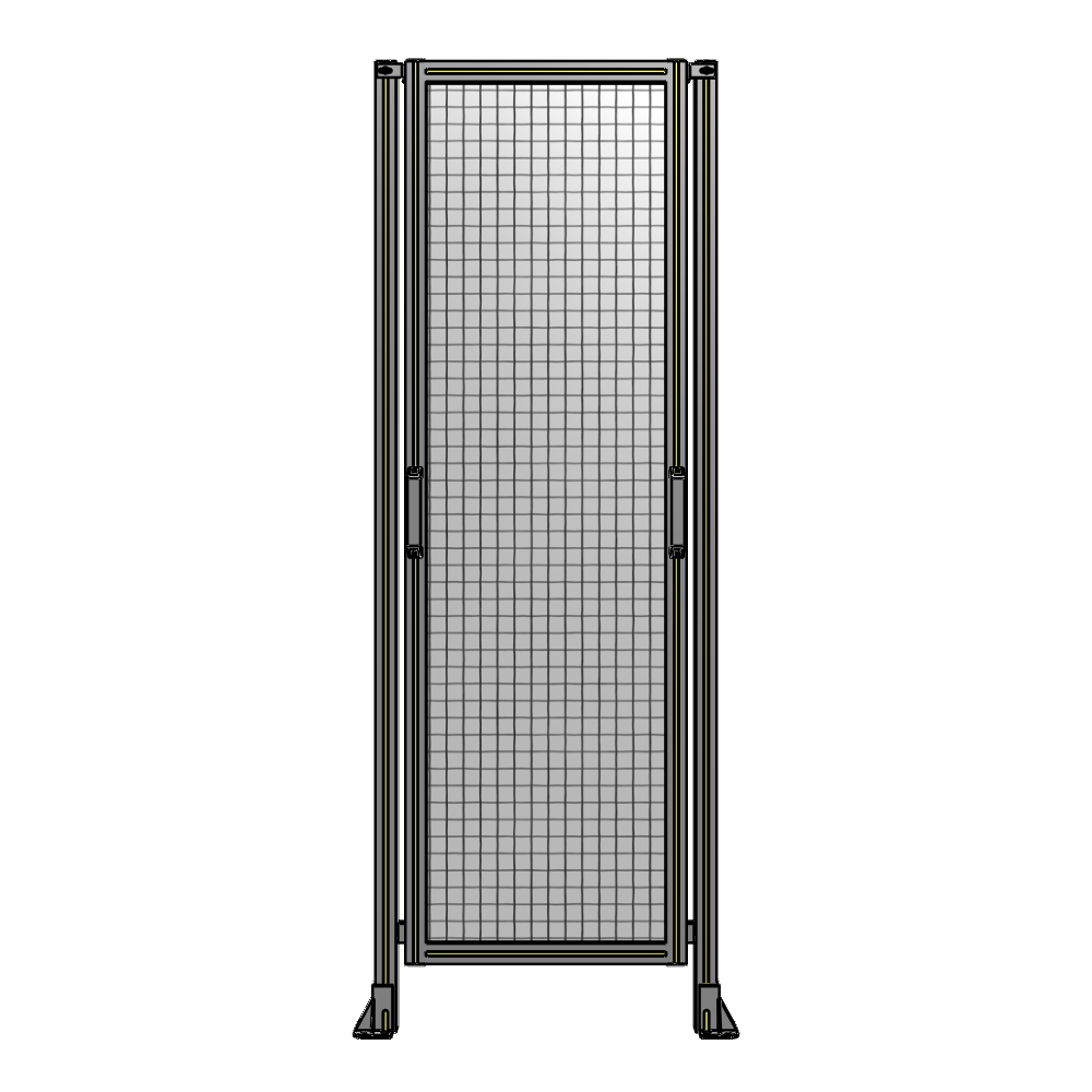 E3-2135-0750-0150-GYMTA GUARDING PANEL 2135MM TALL X 750MM WIDE 1'' MESH