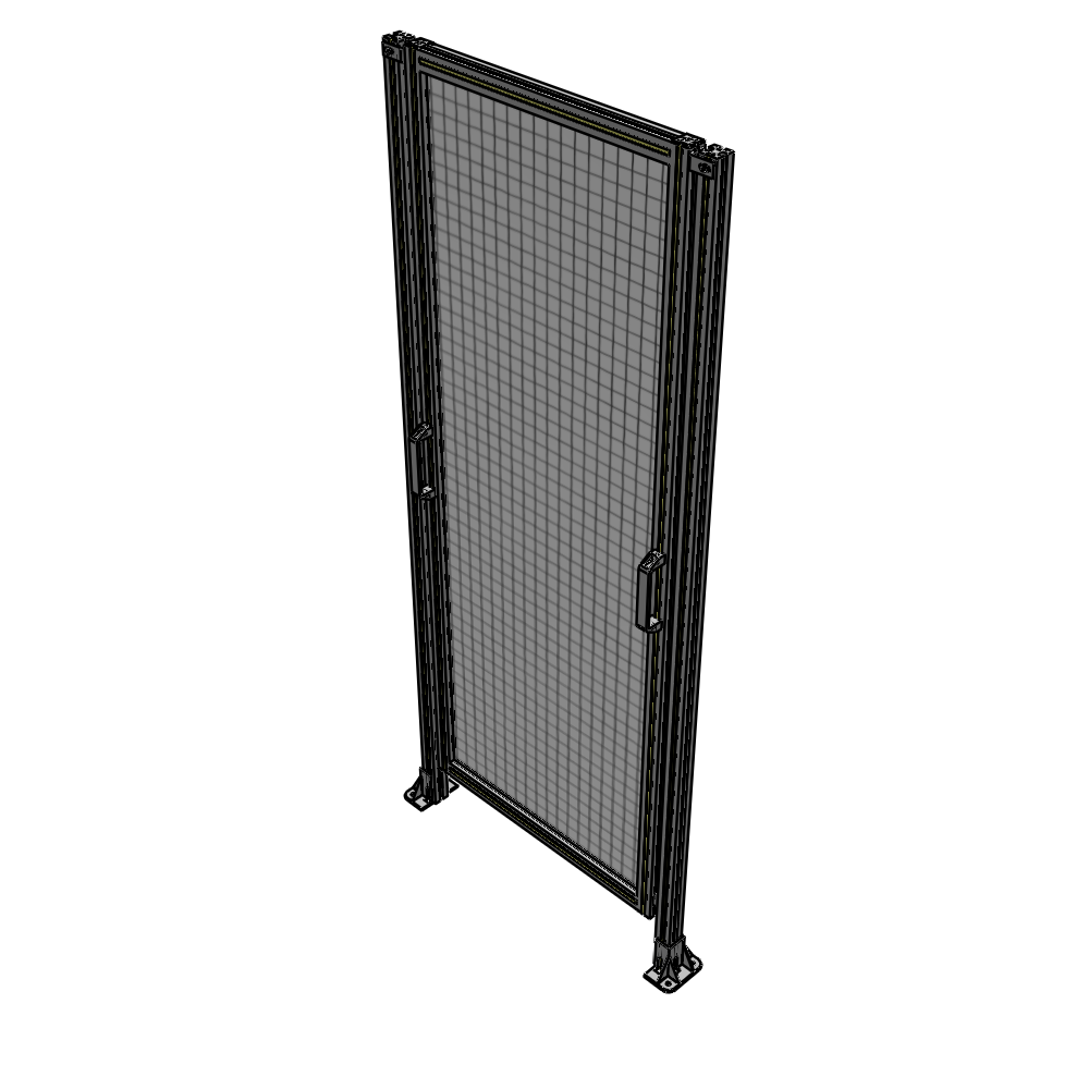 E3-2135-0900-0150-GYMTK GUARDING PANEL 2135MM TALL X 900MM WIDE 1'' MESH