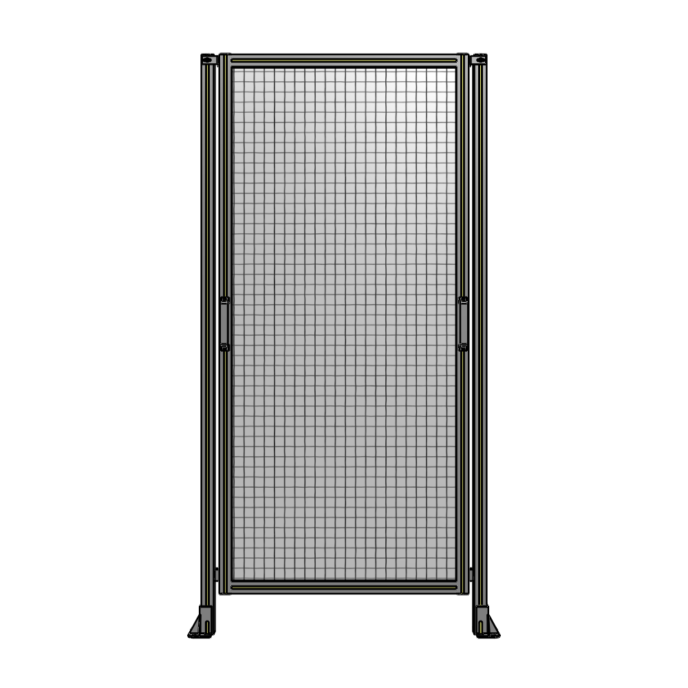 E3-2135-1050-0150-GYMTA GUARDING PANEL 2135MM TALL X 1050MM WIDE 1'' MESH