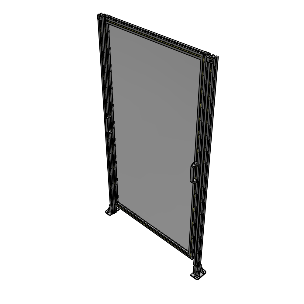 E3-2135-1200-0150-GYPTK GUARDING PANEL 2135MM TALL X 1200MM WIDE 1/4'' POLYCARBONATE