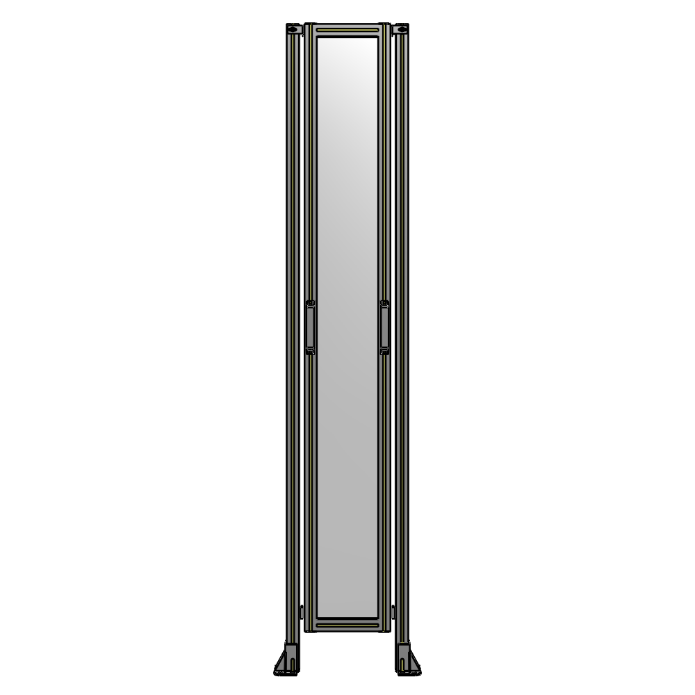 E3-2400-0450-0150-GYPTA GUARDING PANEL 2400MM TALL X 450MM WIDE 1/4'' POLYCARBONATE