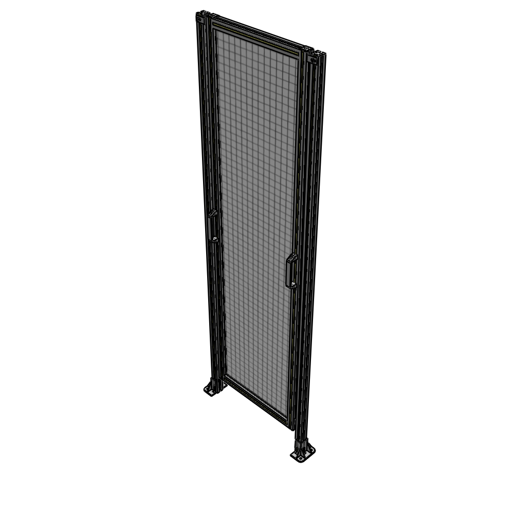 E3-2400-0750-0150-GYMTA GUARDING PANEL 2400MM TALL X 750MM WIDE 1'' MESH