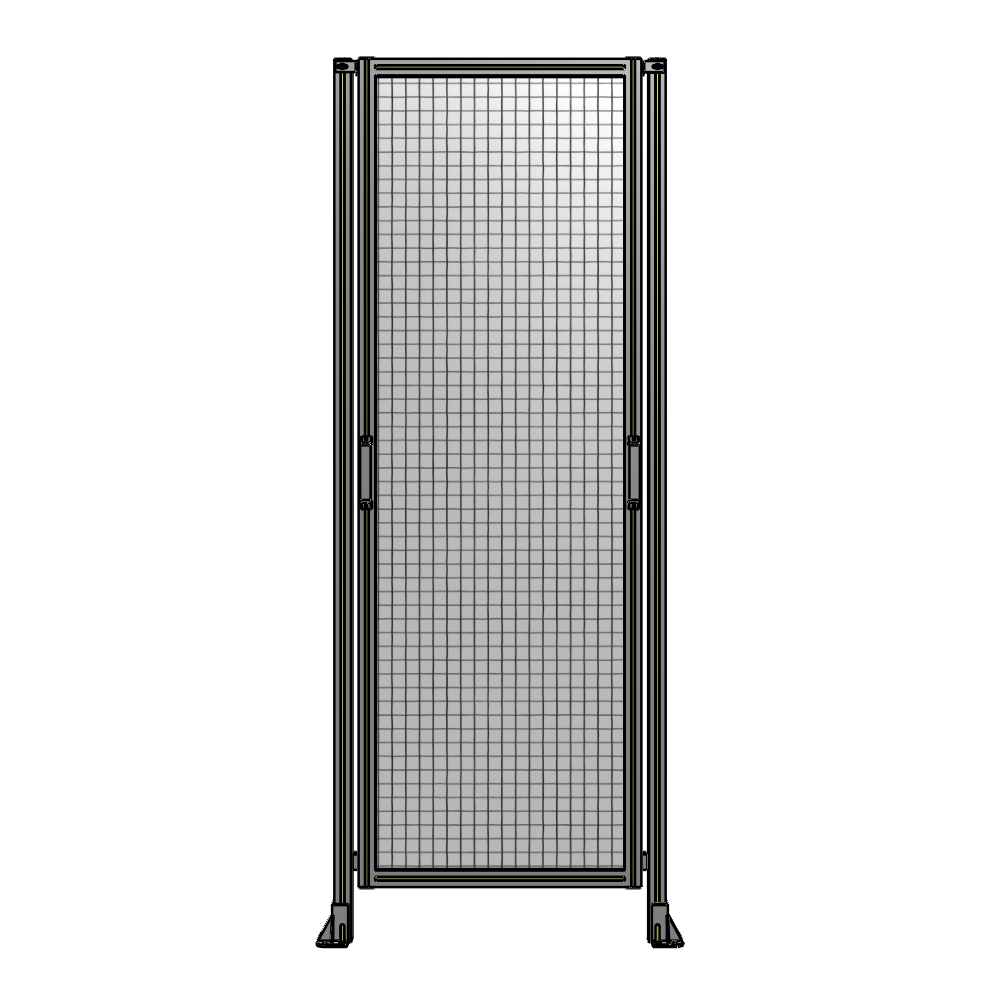 E3-2400-0900-0150-GYMTA GUARDING PANEL 2400MM TALL X 900MM WIDE 1'' MESH