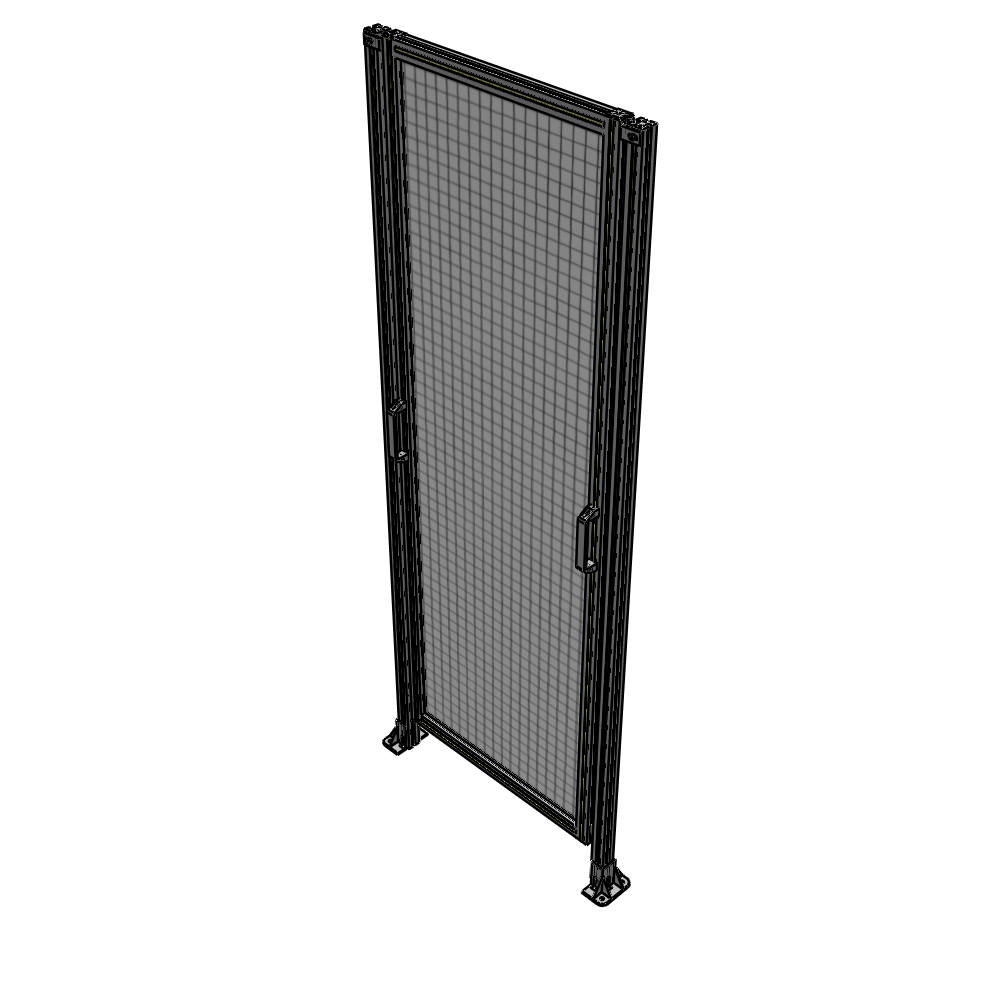 E3-2400-0900-0150-GYMTK GUARDING PANEL 2400MM TALL X 900MM WIDE 1'' MESH