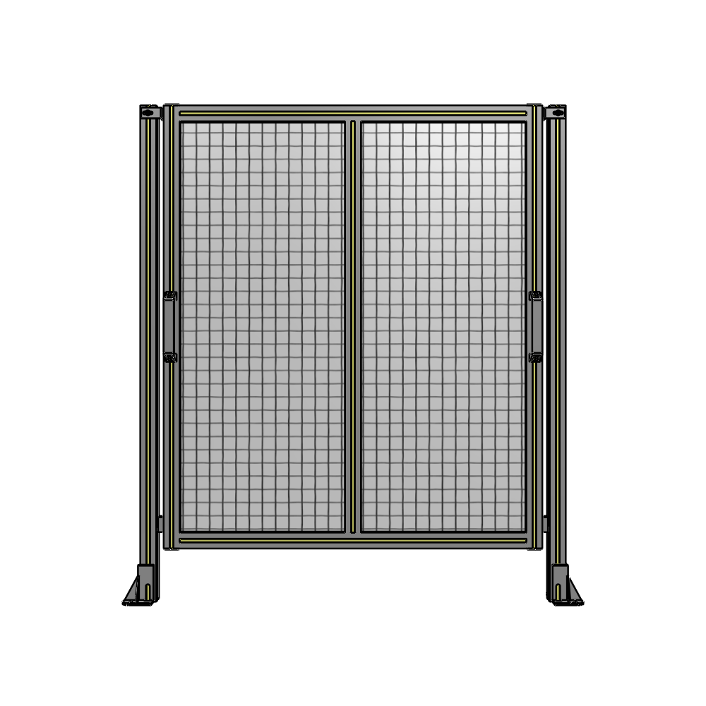 E4-1400-1200-0150-GYMTK GUARDING PANEL 1400MM TALL X 1200MM WIDE 1'' MESH