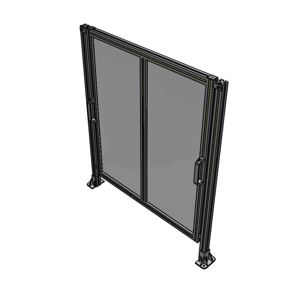 E4-1400-1200-0150-GYPTK GUARDING PANEL 1400MM TALL X 1200MM WIDE 1/4'' POLYCARBONATE
