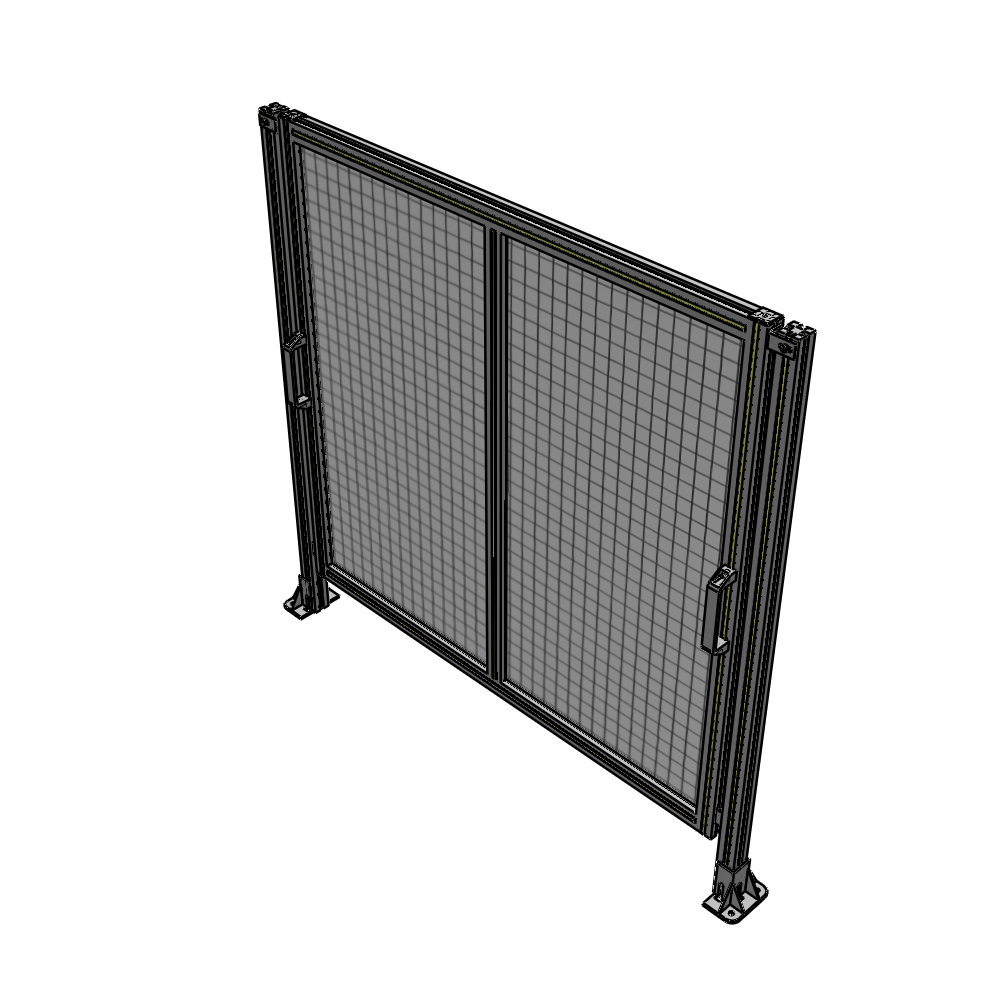 E4-1400-1450-0150-GYMTK GUARDING PANEL 1400MM TALL X 1450MM WIDE 1'' MESH
