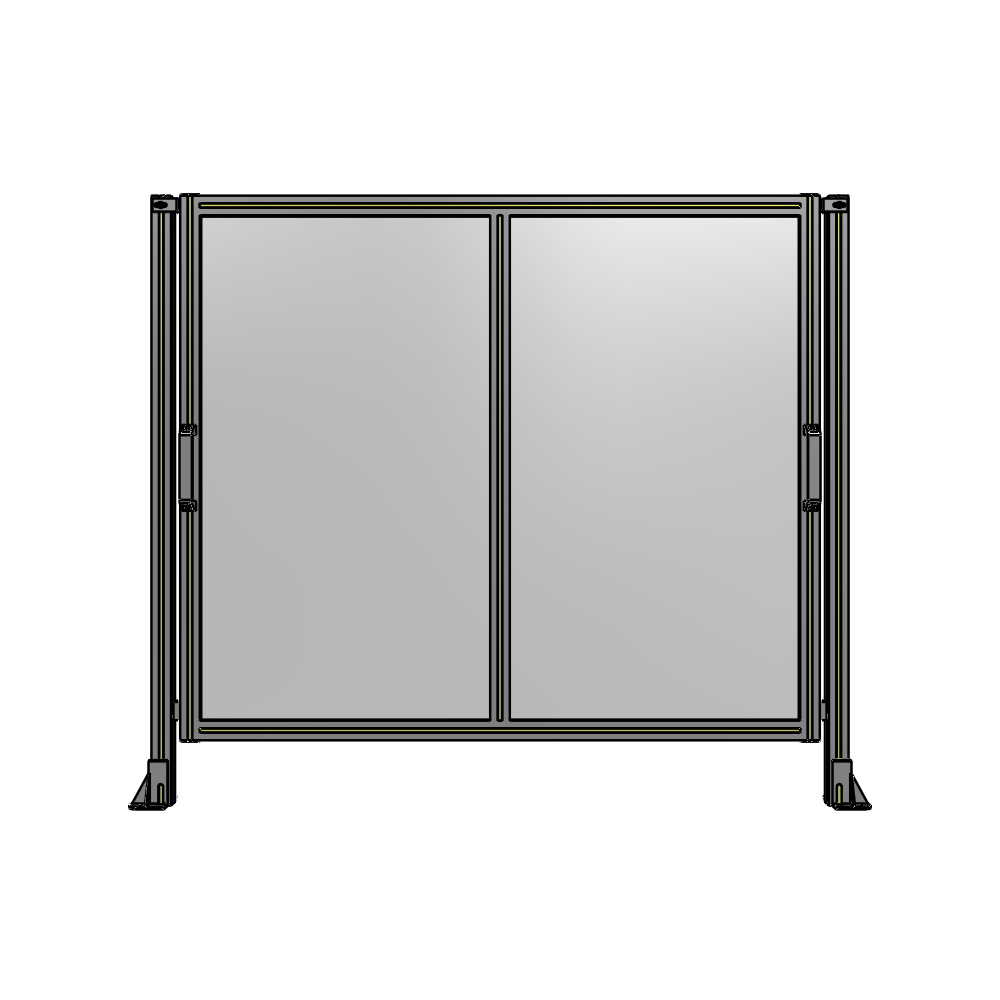 E4-1400-1600-0150-GYPTK GUARDING PANEL 1400MM TALL X 1600MM WIDE 1/4'' POLYCARBONATE