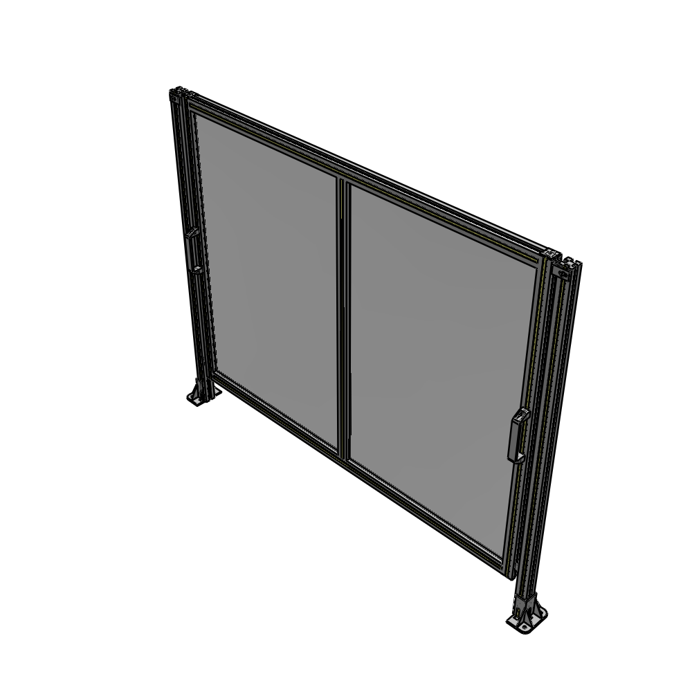 E4-1400-1750-0150-GYPTA GUARDING PANEL 1400MM TALL X 1750MM WIDE 1/4'' POLYCARBONATE