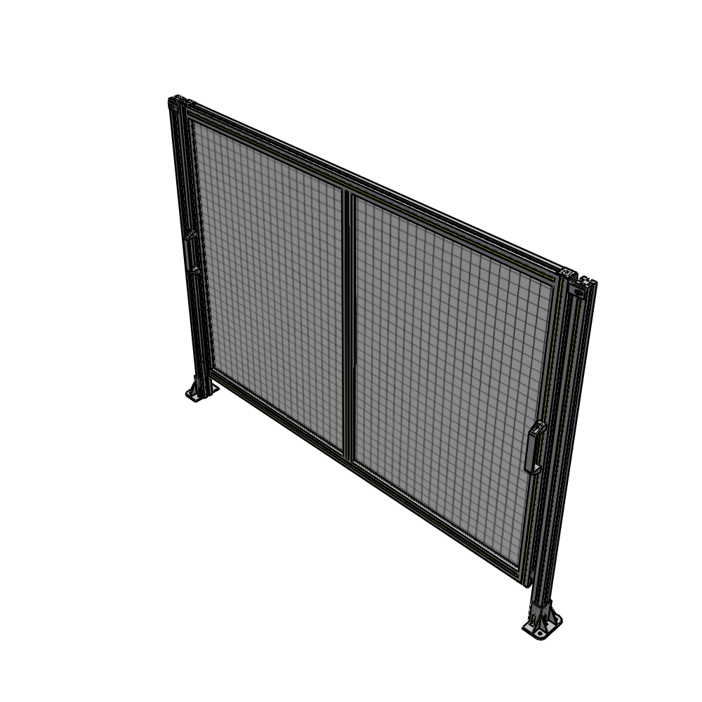 E4-1400-1900-0150-GYMTA GUARDING PANEL 1400MM TALL X 1900MM WIDE 1'' MESH
