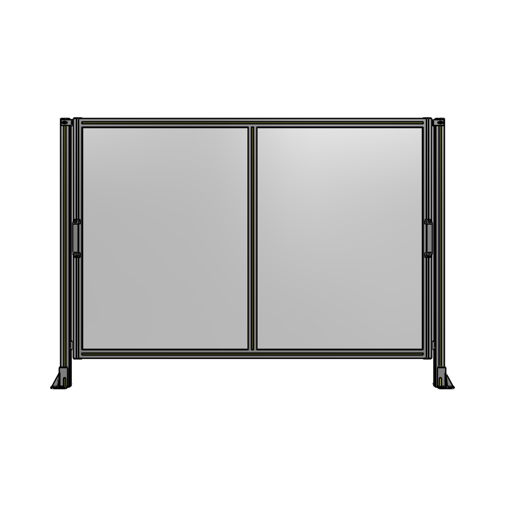 E4-1400-2000-0150-GYPTA GUARDING PANEL 1400MM TALL X 2000MM WIDE 1/4'' POLYCARBONATE