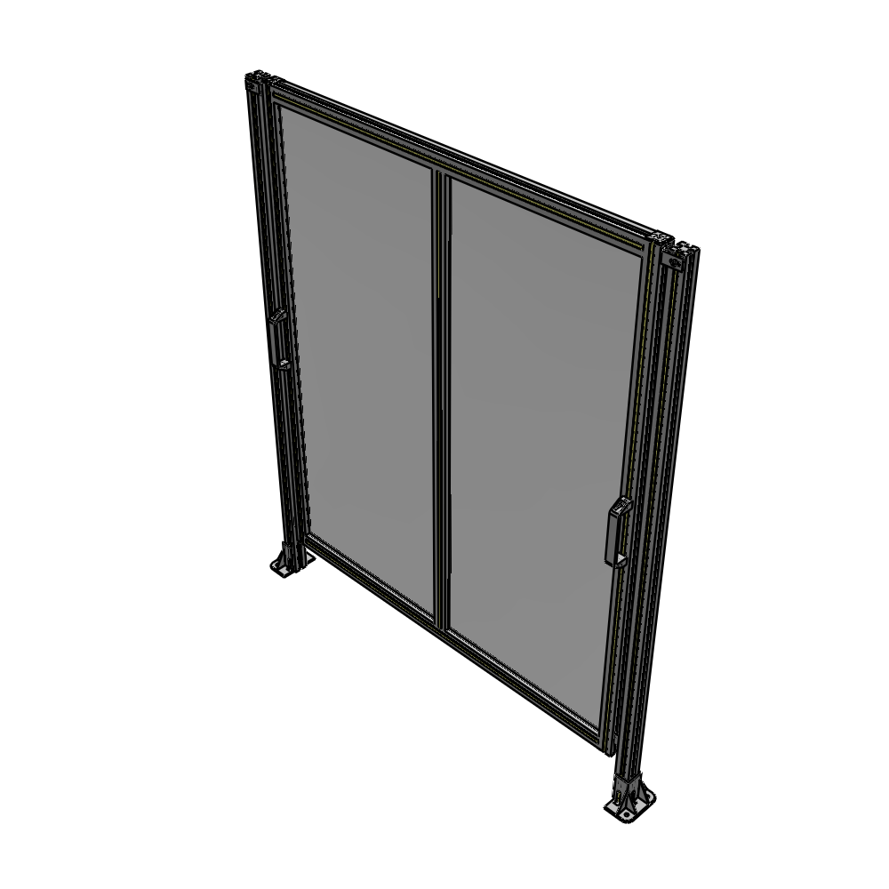 E4-1700-1450-0150-GYPTK GUARDING PANEL 1700MM TALL X 1450MM WIDE 1/4'' POLYCARBONATE