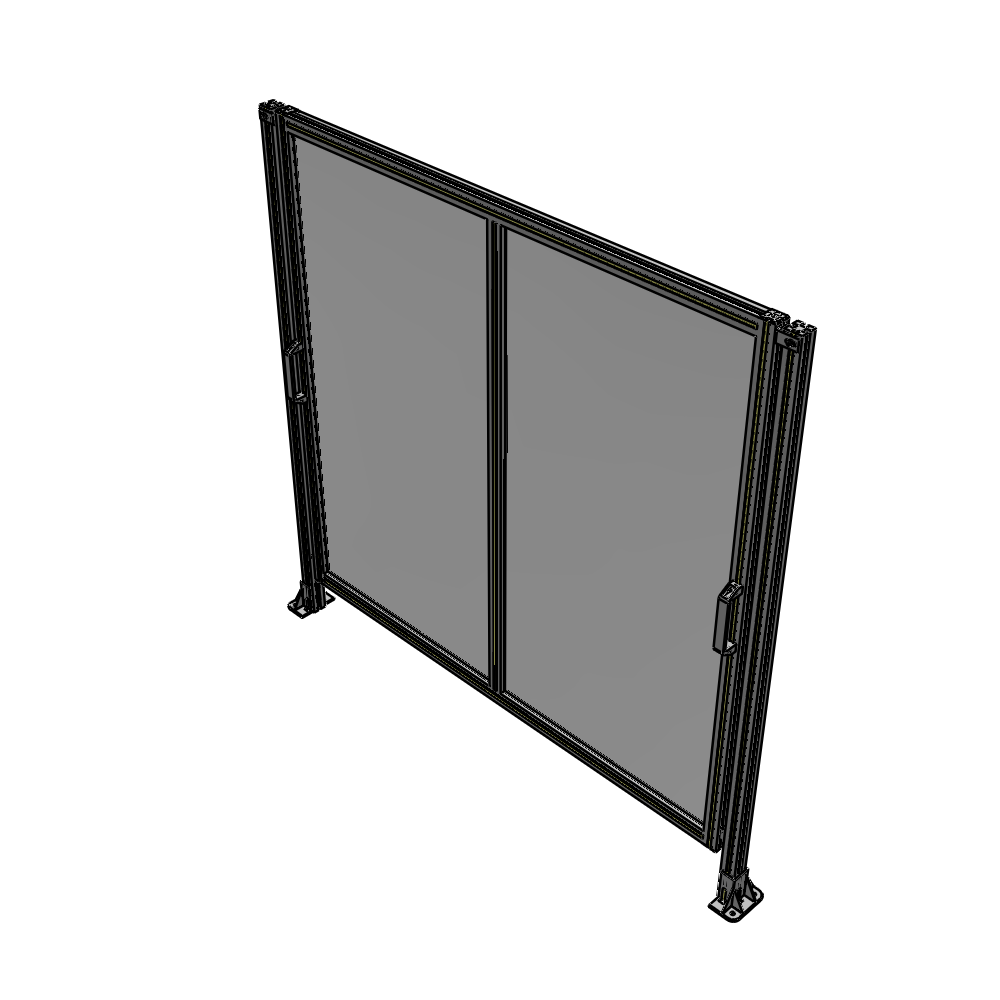 E4-1700-1750-0150-GYPTA GUARDING PANEL 1700MM TALL X 1750MM WIDE 1/4'' POLYCARBONATE