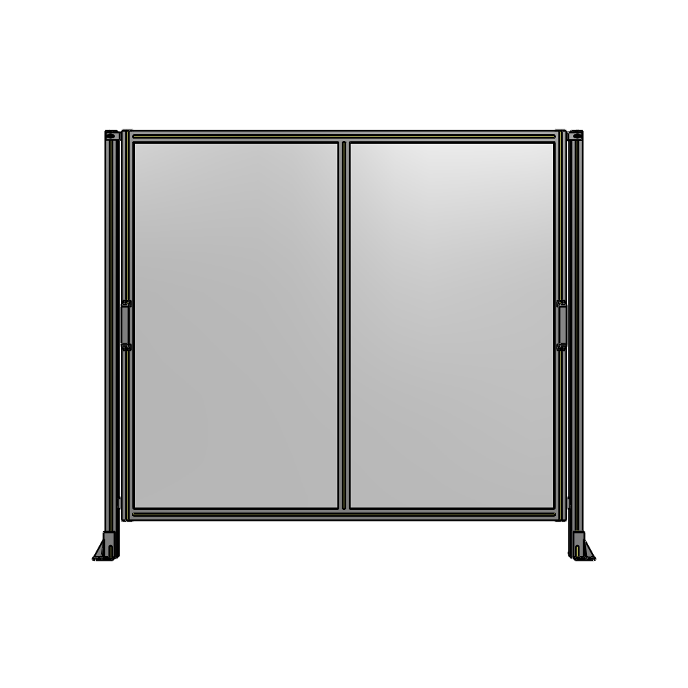 E4-1700-1900-0150-GYPTA GUARDING PANEL 1700MM TALL X 1900MM WIDE 1/4'' POLYCARBONATE