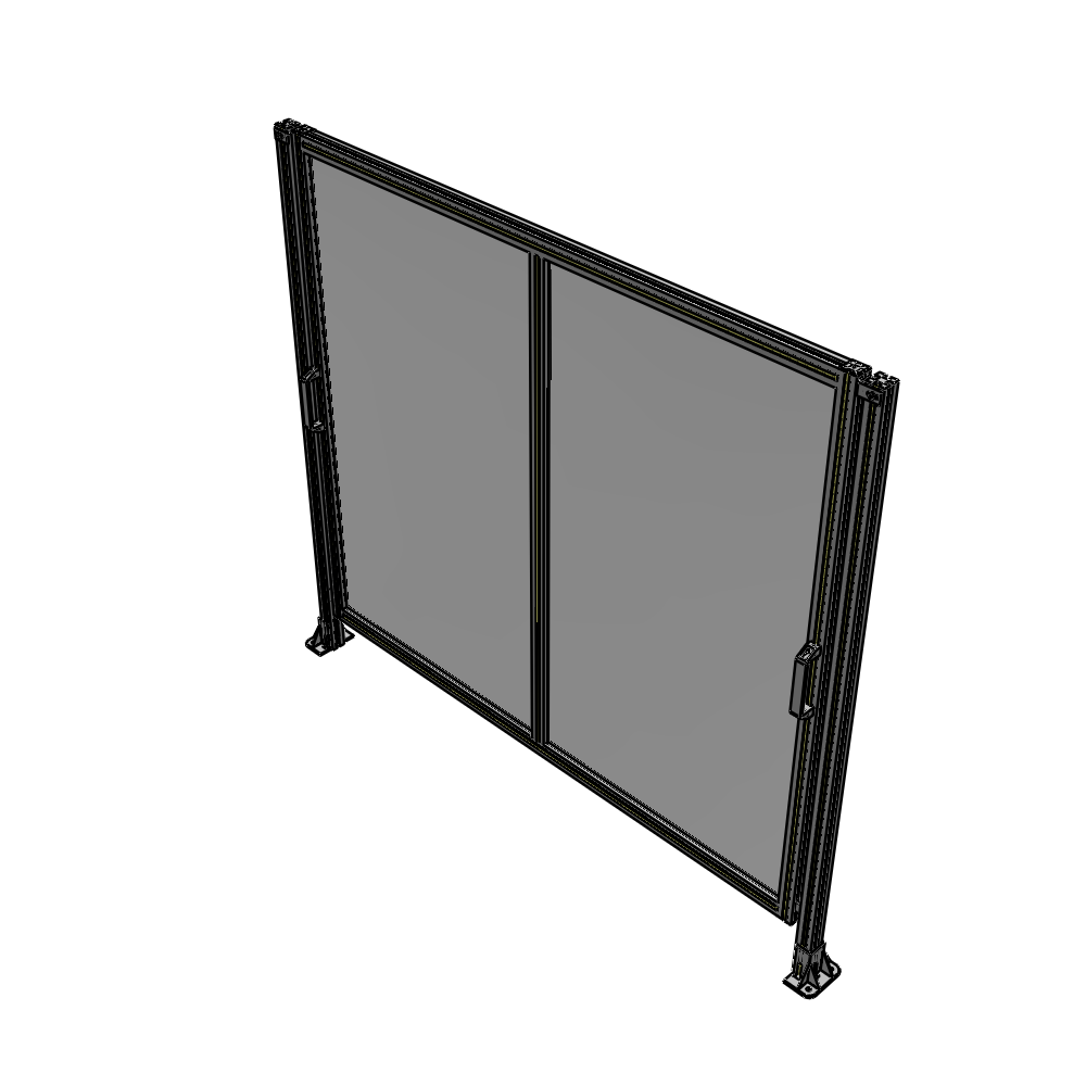 E4-1700-1900-0150-GYPTA GUARDING PANEL 1700MM TALL X 1900MM WIDE 1/4'' POLYCARBONATE