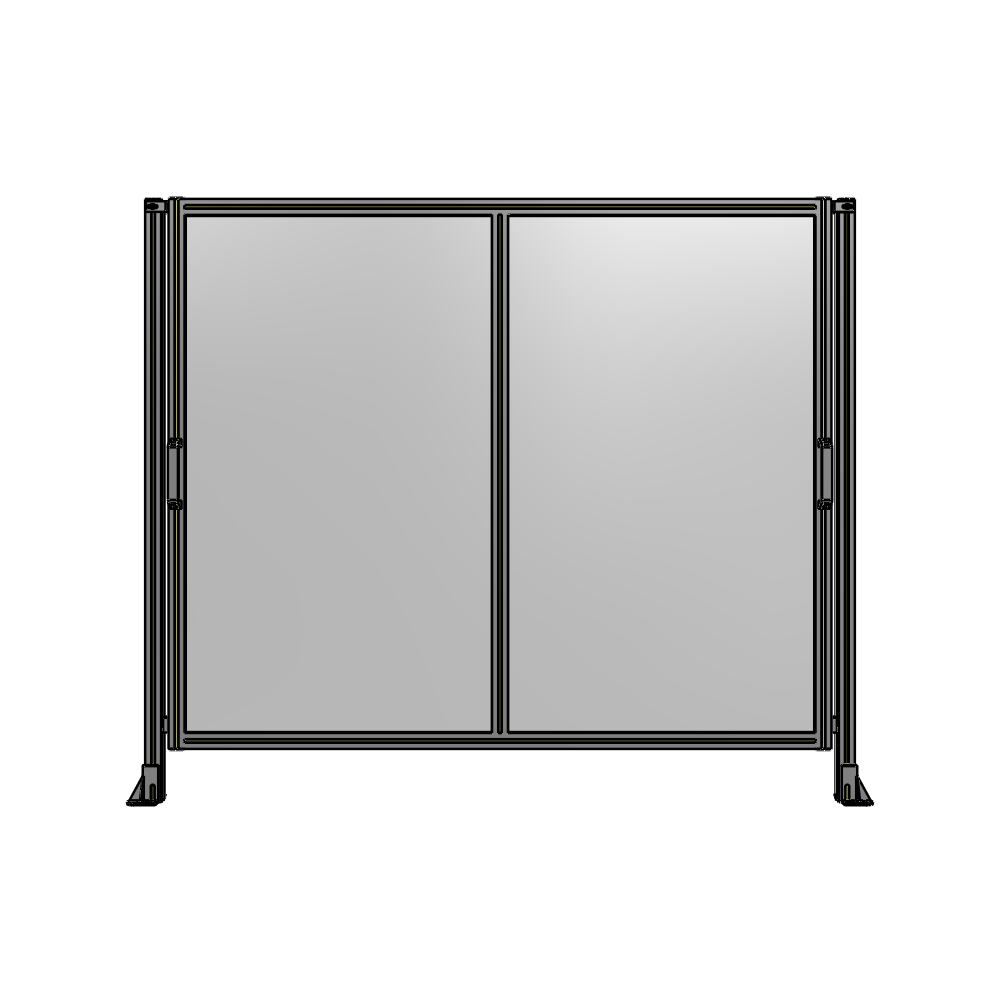 E4-1700-2000-0150-GYPTA GUARDING PANEL 1700MM TALL X 2000MM WIDE 1/4'' POLYCARBONATE