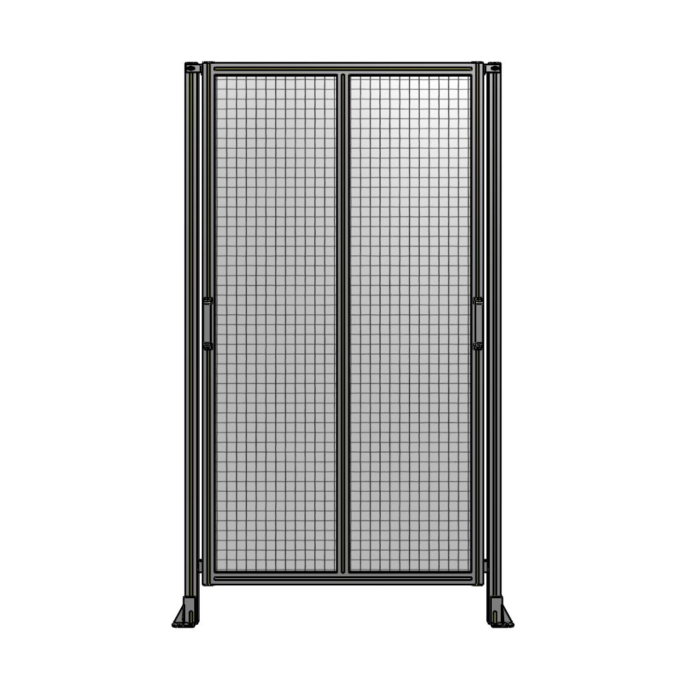 E4-2135-1200-0150-GYMTA GUARDING PANEL 2135MM TALL X 1200MM WIDE 1'' MESH