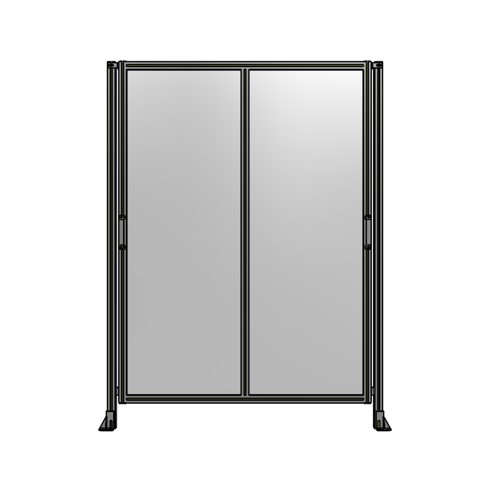 E4-2135-1600-0150-GYPTA GUARDING PANEL 2135MM TALL X 1600MM WIDE 1/4'' POLYCARBONATE