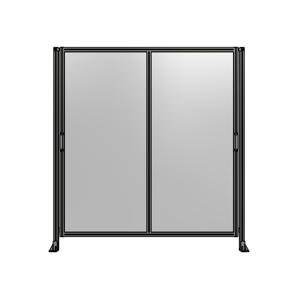 E4-2135-2000-0150-GYPTA GUARDING PANEL 2135MM TALL X 2000MM WIDE 1/4'' POLYCARBONATE