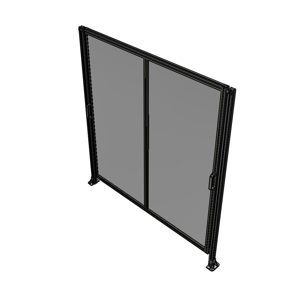 E4-2135-2000-0150-GYPTA GUARDING PANEL 2135MM TALL X 2000MM WIDE 1/4'' POLYCARBONATE