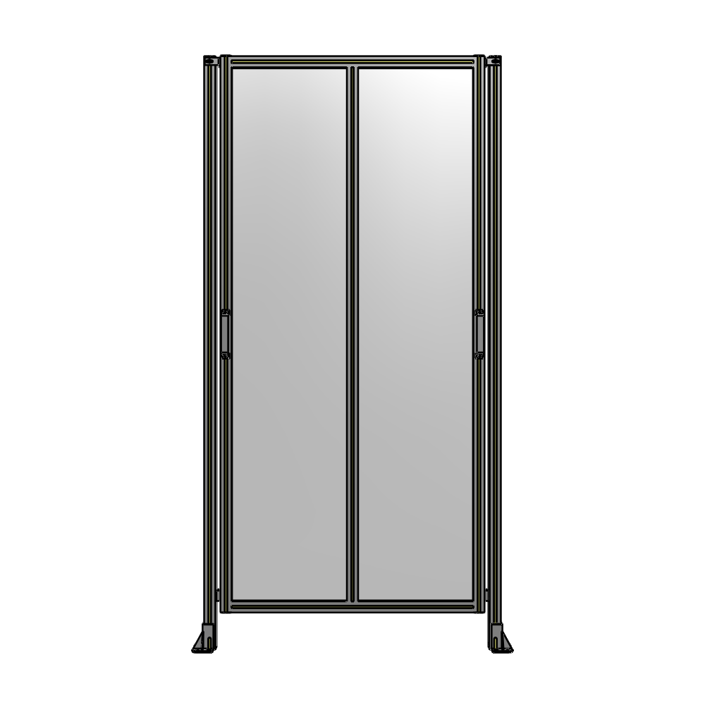 E4-2400-1200-0150-GYPTA GUARDING PANEL 2400MM TALL X 1200MM WIDE 1/4'' POLYCARBONATE