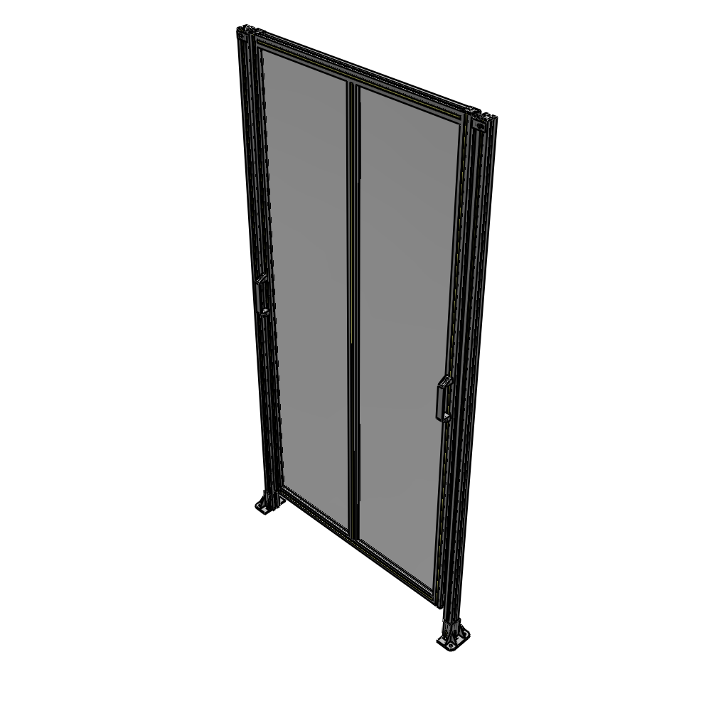 E4-2400-1200-0150-GYPTA GUARDING PANEL 2400MM TALL X 1200MM WIDE 1/4'' POLYCARBONATE
