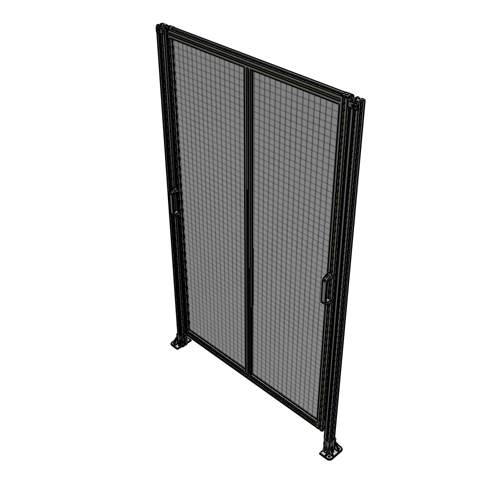 E4-2400-1450-0150-GYMTK GUARDING PANEL 2400MM TALL X 1450MM WIDE 1'' MESH