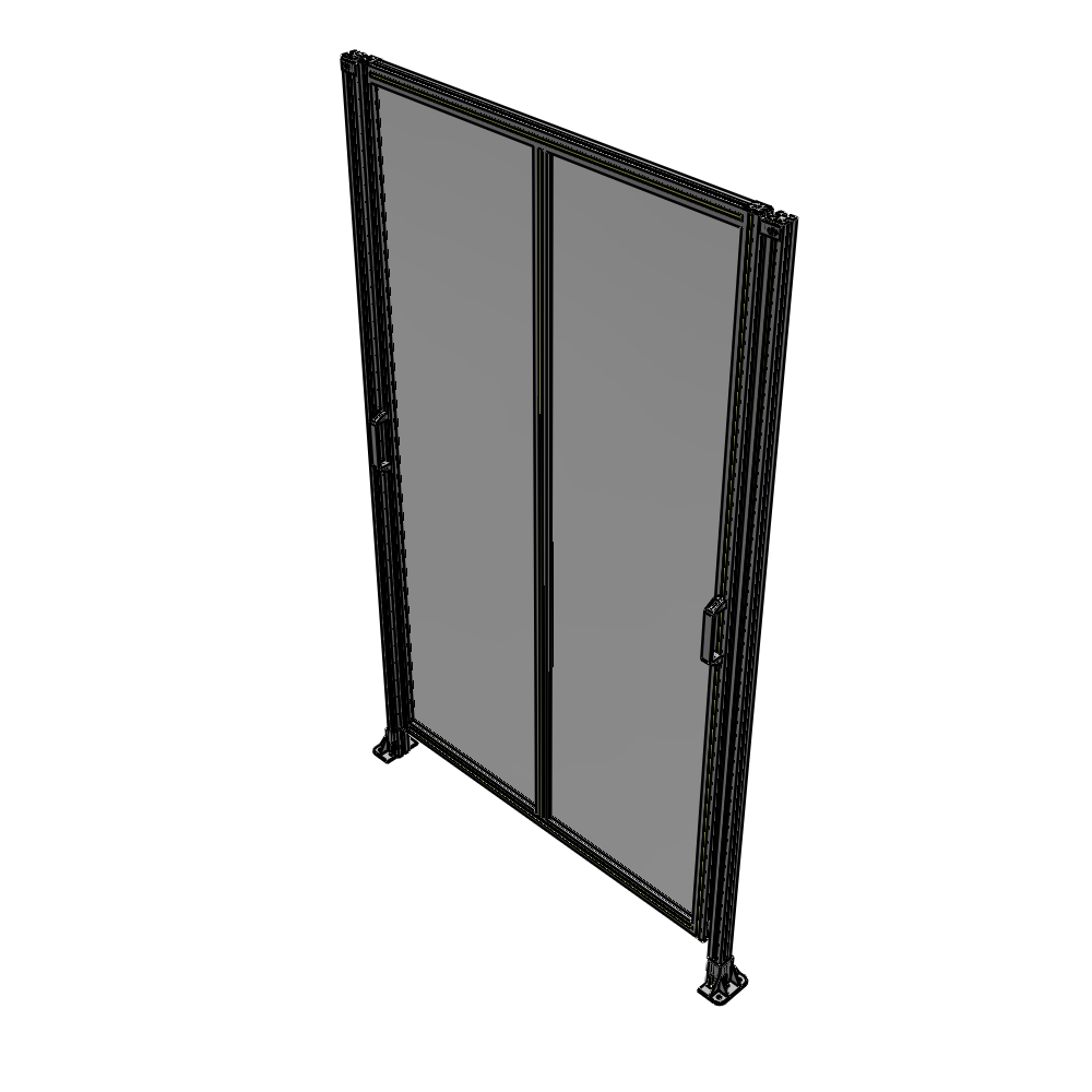 E4-2400-1450-0150-GYPTK GUARDING PANEL 2400MM TALL X 1450MM WIDE 1/4'' POLYCARBONATE