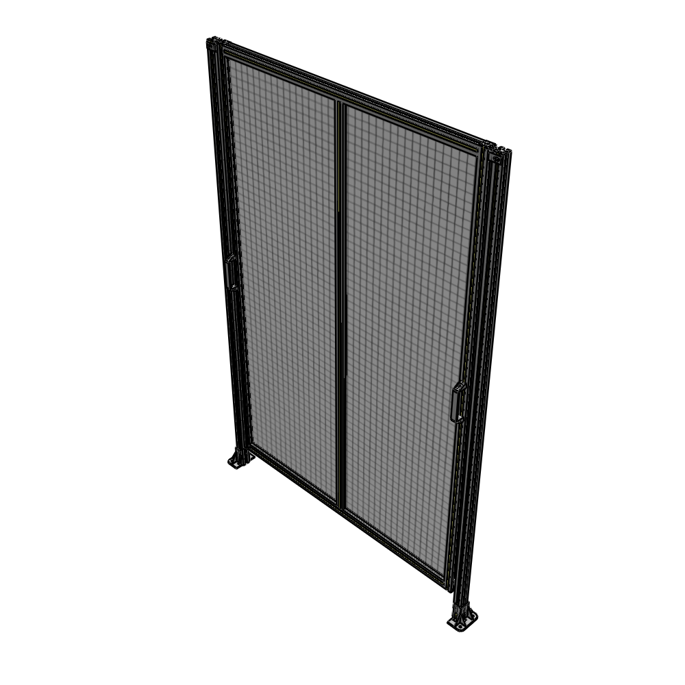 E4-2400-1600-0150-GYMTK GUARDING PANEL 2400MM TALL X 1600MM WIDE 1'' MESH