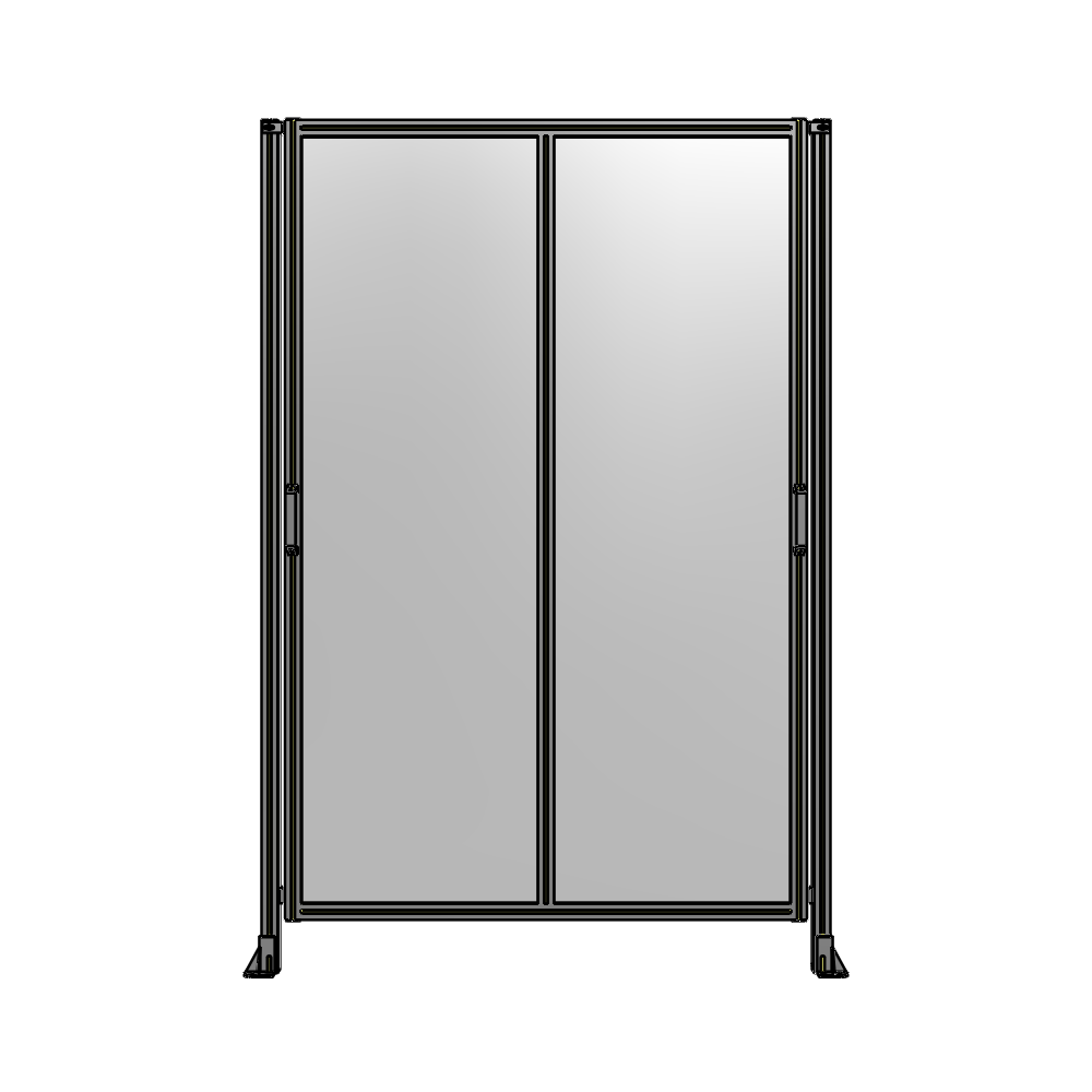 E4-2400-1600-0150-GYPTK GUARDING PANEL 2400MM TALL X 1600MM WIDE 1/4'' POLYCARBONATE