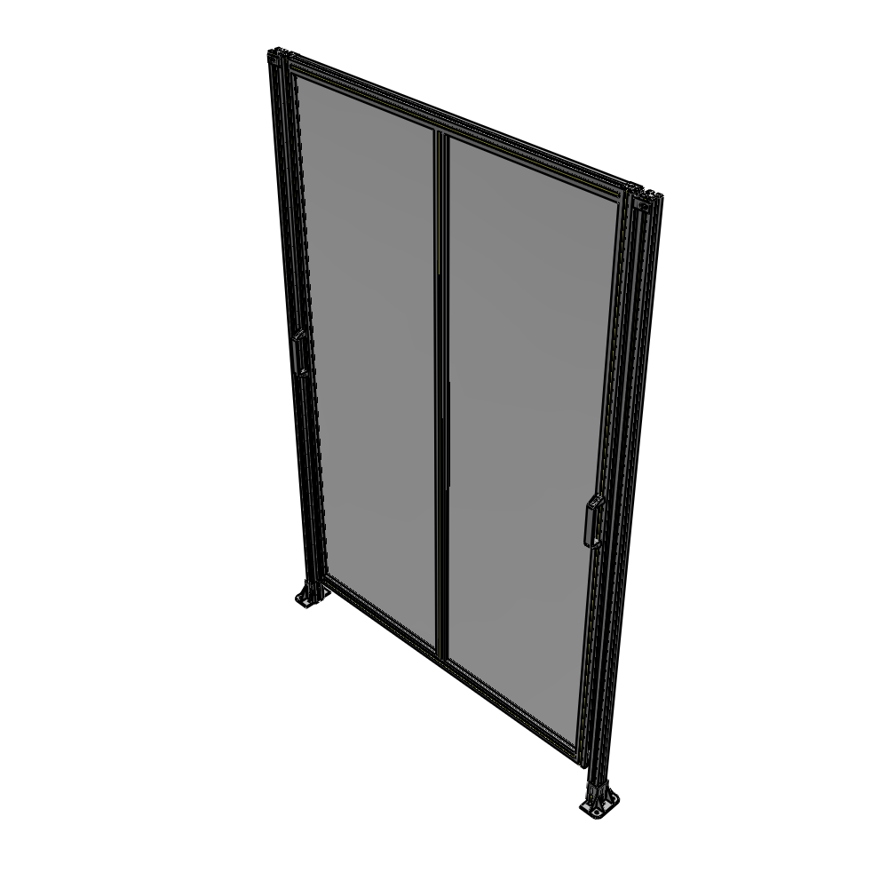 E4-2400-1600-0150-GYPTK GUARDING PANEL 2400MM TALL X 1600MM WIDE 1/4'' POLYCARBONATE
