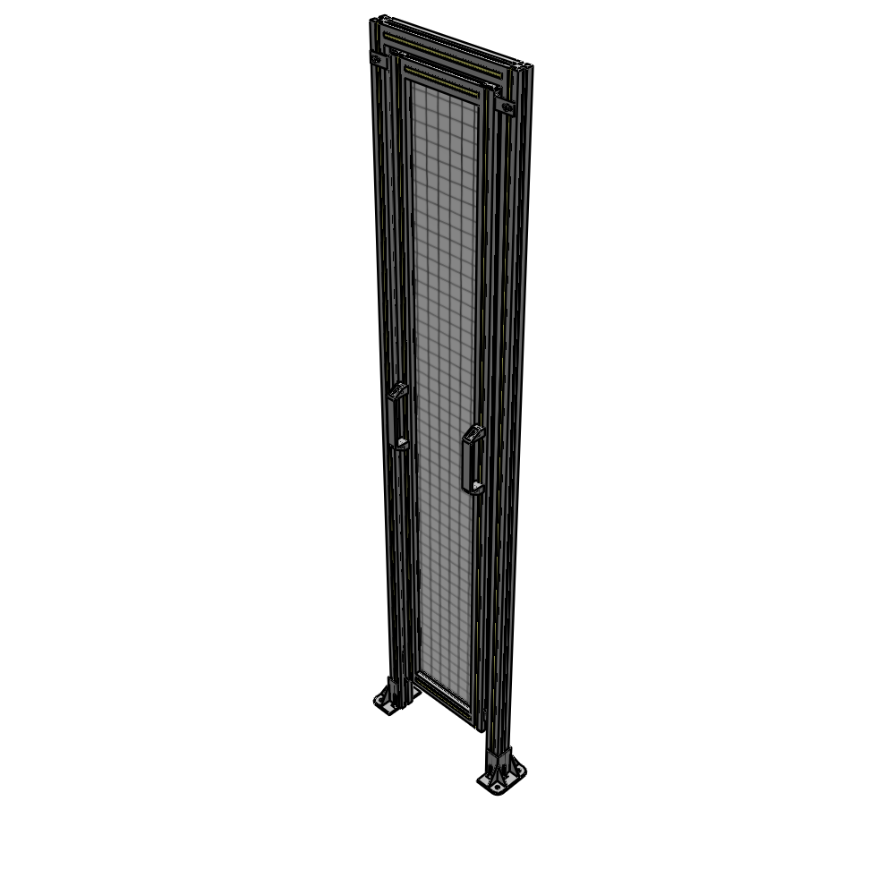 E5-2135-0450-0150-GYMTK GUARDING PANEL 2135MM TALL X 450MM WIDE 1'' MESH