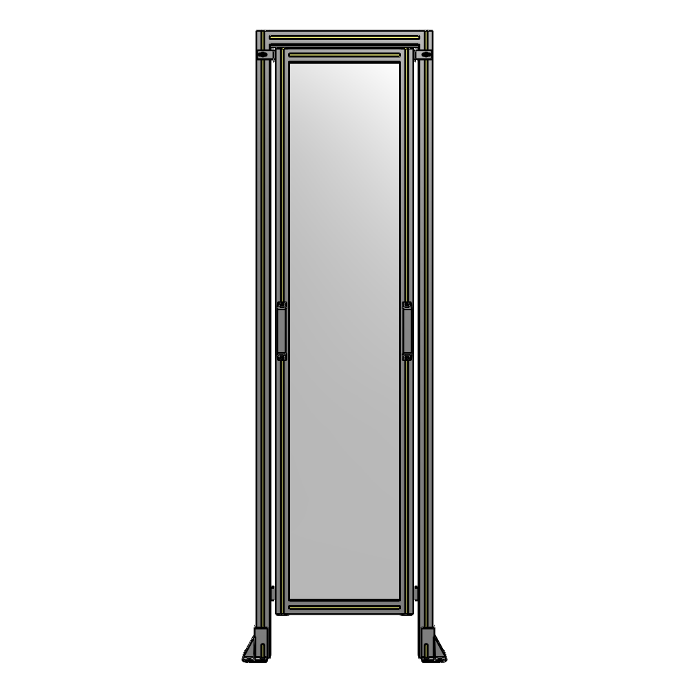 E5-2135-0600-0150-GYPTA GUARDING PANEL 2135MM TALL X 600MM WIDE 1/4'' POLYCARBONATE