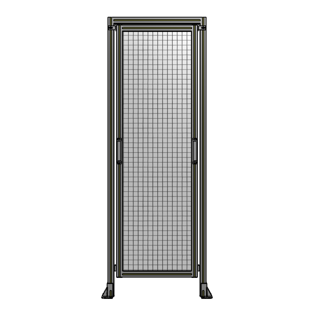 E5-2135-0750-0150-GYMTA GUARDING PANEL 2135MM TALL X 750MM WIDE 1'' MESH