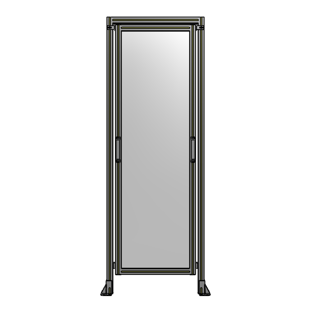 E5-2135-0750-0150-GYPTA GUARDING PANEL 2135MM TALL X 750MM WIDE 1/4'' POLYCARBONATE