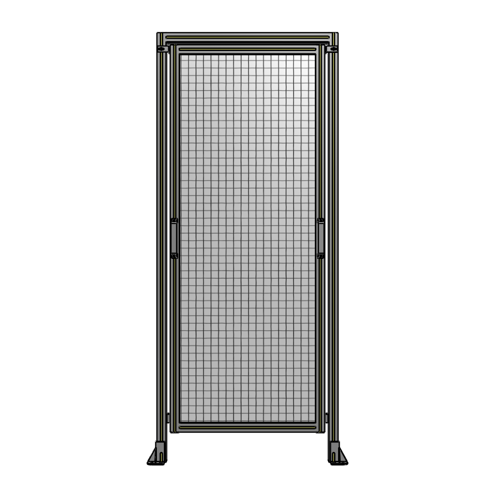 E5-2135-0900-0150-GYMTA GUARDING PANEL 2135MM TALL X 900MM WIDE 1'' MESH